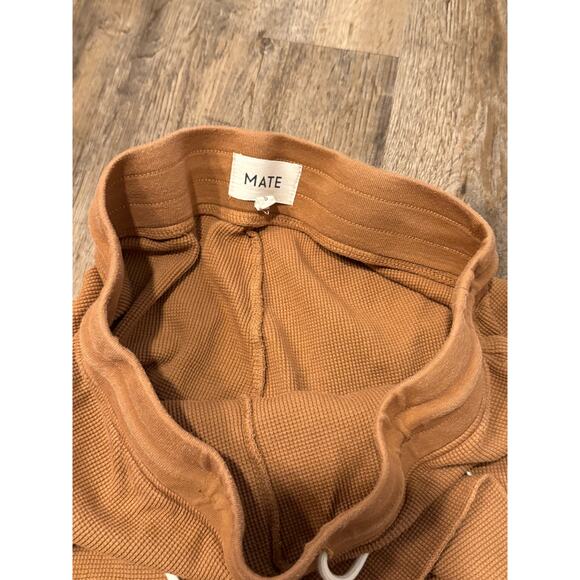 MATE the Label Women's Thermal Waffle Knit Lounge Short Size Small - Picture 6 of 9